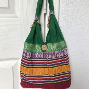 Fancy Indian embroidered bag.